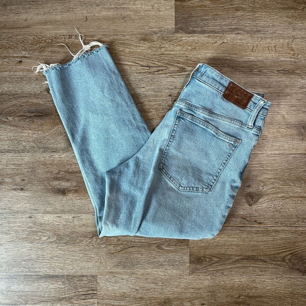 Madewell The Curvy Perfect Vintage Jean Light Blue Women's Size 28P